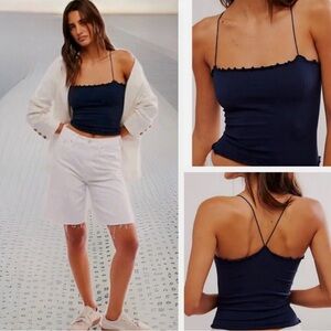 The Intimately Free People Better This Way Ribbed Cropped Cami